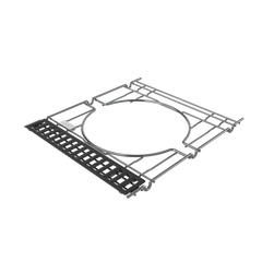 WEBER CRAFTED Stainless Steel Cooking Grates & Frame Kit  – SEARWOOD XL 600, SMOKEFIRE EX6
